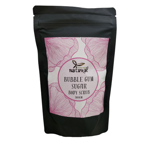 NEW  - Sugar Body Scrub Bubble Gum - Uniquely Natural