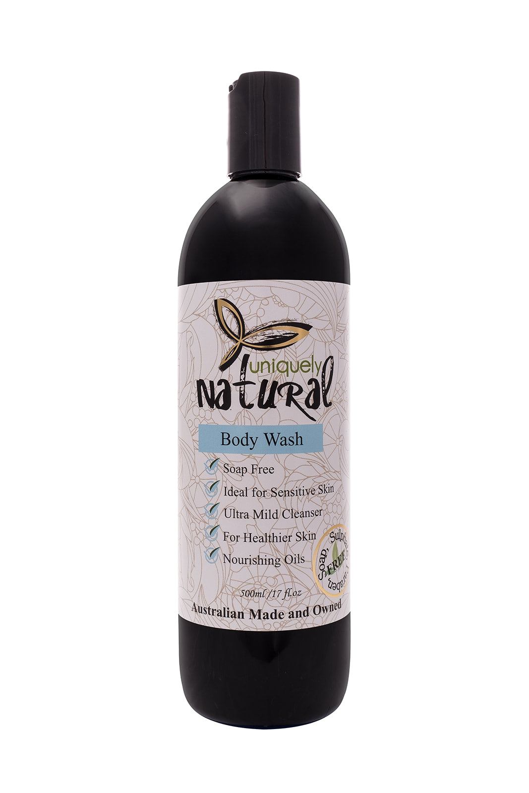 Body Wash 500ml - Uniquely Natural