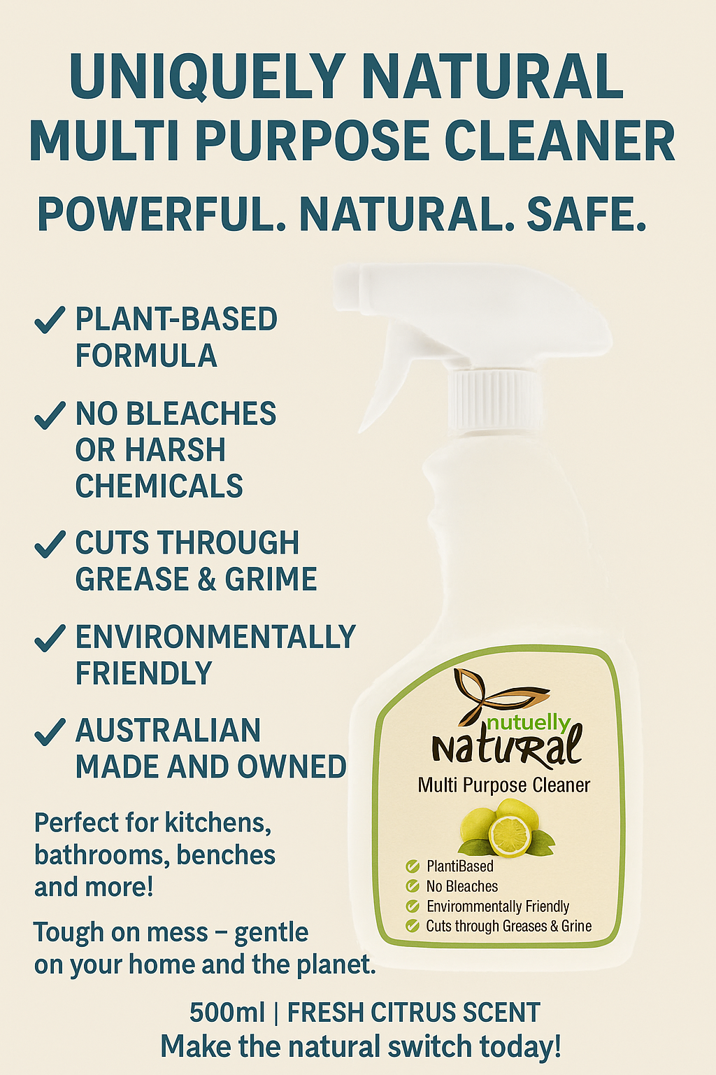 Why Natural Cleaning Products Are Better for Your Family and the Environment