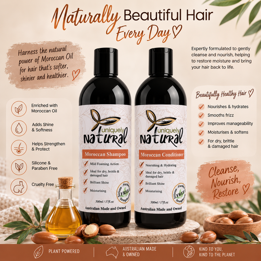 Moroccan Shampoo & Conditioner Combo Pack