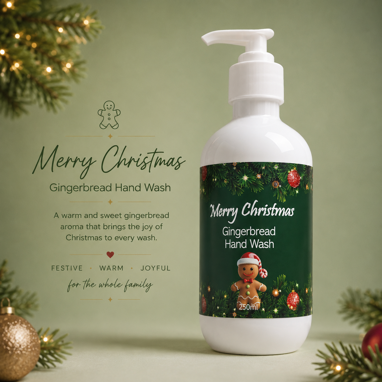 Christmas Hand Wash - Ginger Bread