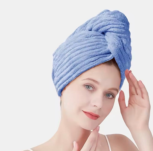 Hair Towel Blue