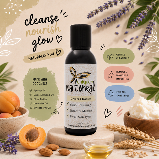 Facial Cream Cleanser 125ml: Gentle Skin Care